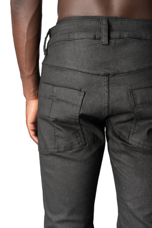 Thom Krom | AW26 - Coated stretch denim trousers, MT107