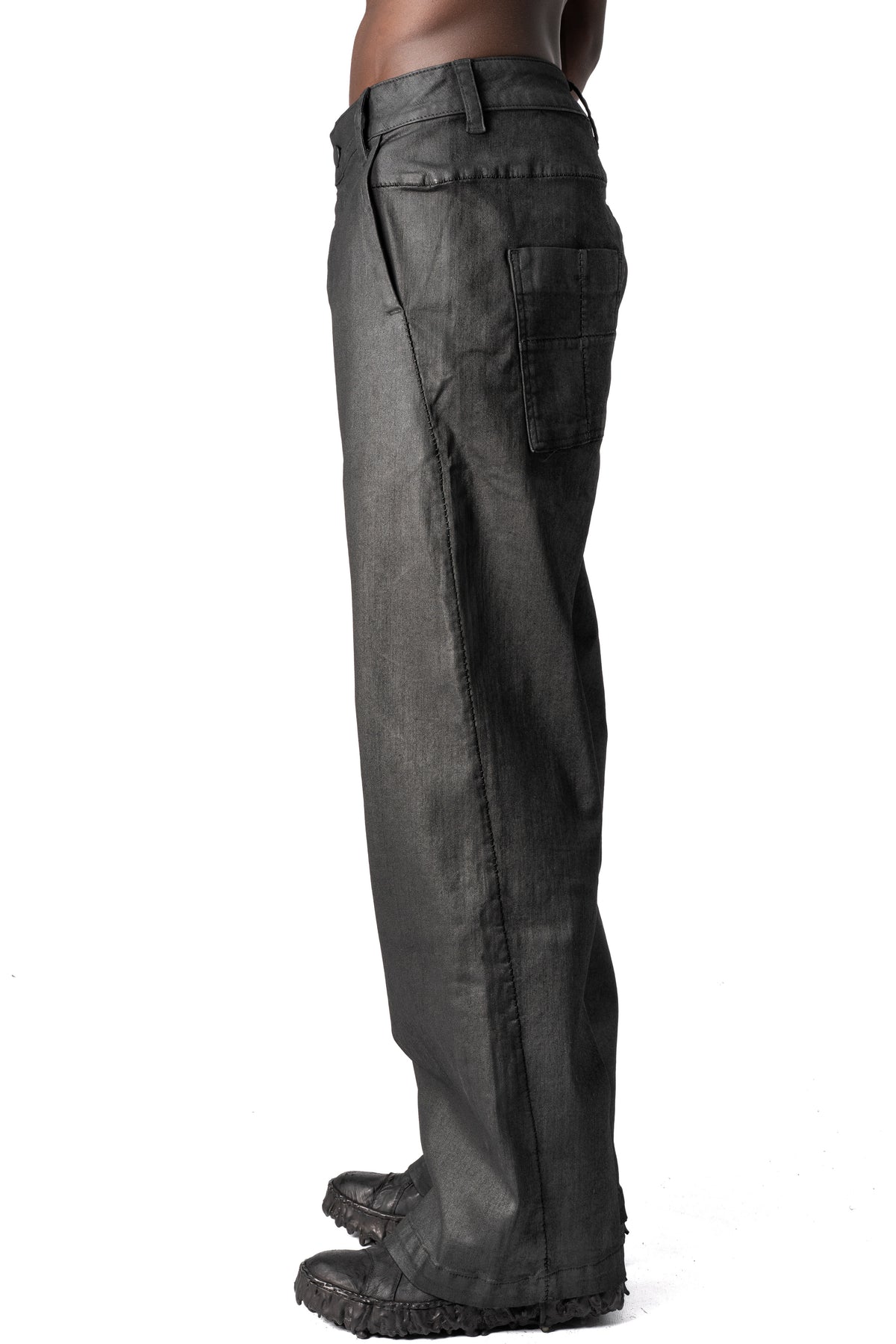 Thom Krom | AW26 - Coated stretch denim trousers, MT108