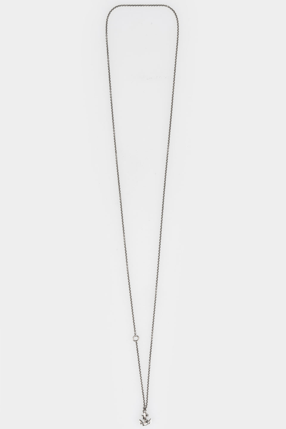 Mini anchor pendant necklace