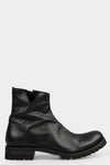 Samoke | AW25 - Calf leather side zip ankle boots, STL-0525