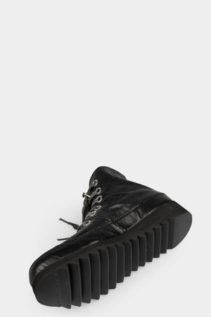 Samoke | AW25 - Laced horse leather sneakers, SNK-11