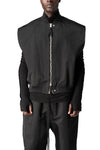 Bomber Vest, Black