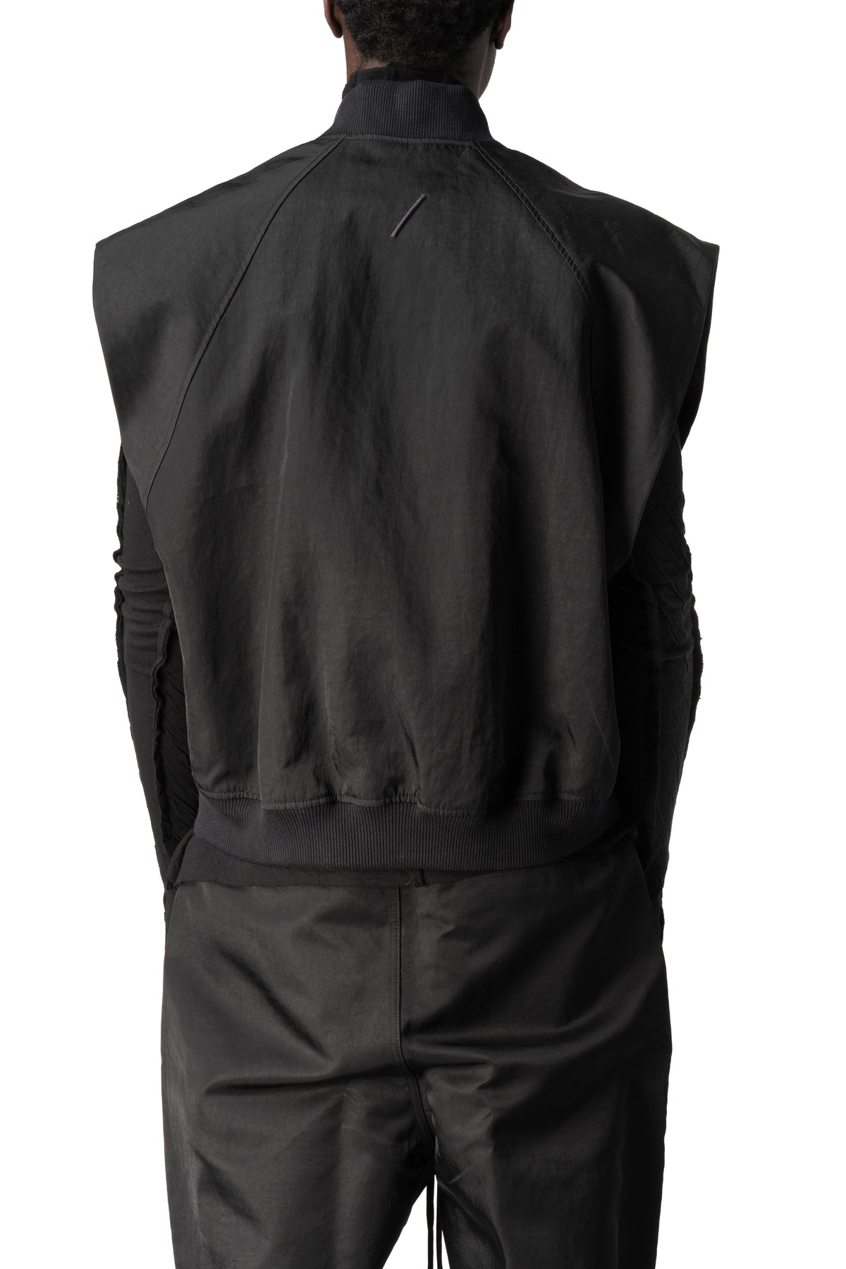Thom Krom | AW26 - Bomber Vest, Black MJ90