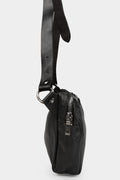 Calf leather shoulder bag