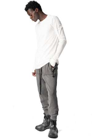 Thom Krom | AW26 - Cotton stretch jersey top, Off white MTS960