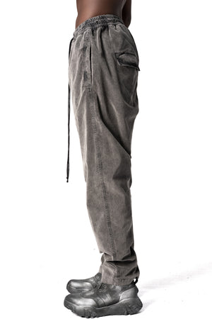 Thom Krom | AW26 - Velvet trousers, Used grey MP52