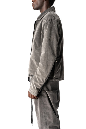 Thom Krom | AW26 - Cotton stretch jacket, Used grey MJ94