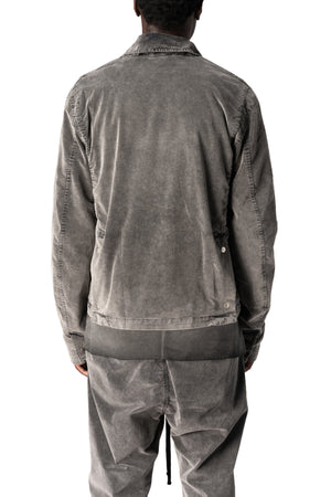 Thom Krom | AW26 - Cotton stretch jacket, Used grey MJ94