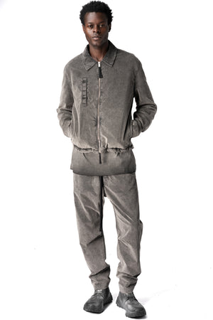 Thom Krom | AW26 - Cotton stretch jacket, Used grey MJ94
