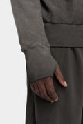Structured cotton sweater