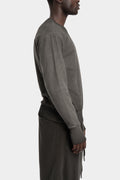 Structured cotton sweater