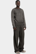 Structured cotton sweater