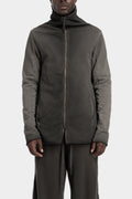 Cotton zip up sweater