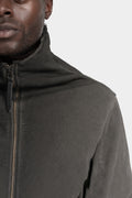 Cotton zip up sweater