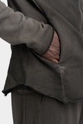 Cotton zip up sweater