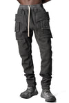 Creatch Knit Sweat Pants, Faded Black
