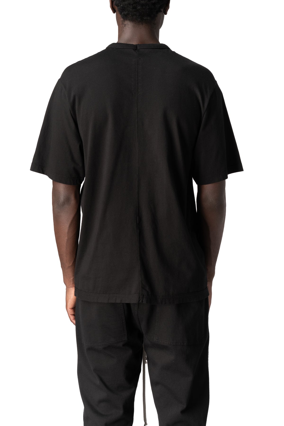 Rick Owens DRKSHDW | AW26 - Brad T Knit T-Shirt, Black DU02F6254RNP