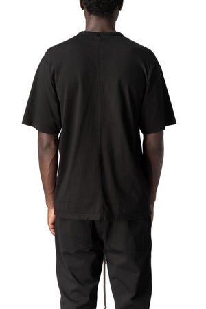 Rick Owens DRKSHDW | AW26 - Brad T Knit T-Shirt, Black DU02F6254RNP
