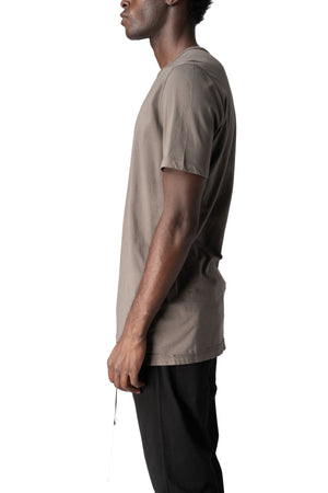 Rick Owens DRKSHDW | AW26 - Level T Knit T-Shirt, Gravel DU02F6250RNP