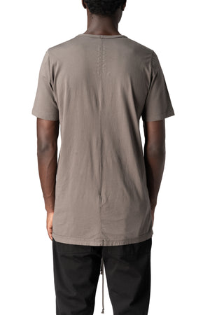 Rick Owens DRKSHDW | AW26 - Level T Knit T-Shirt, Gravel DU02F6250RNP
