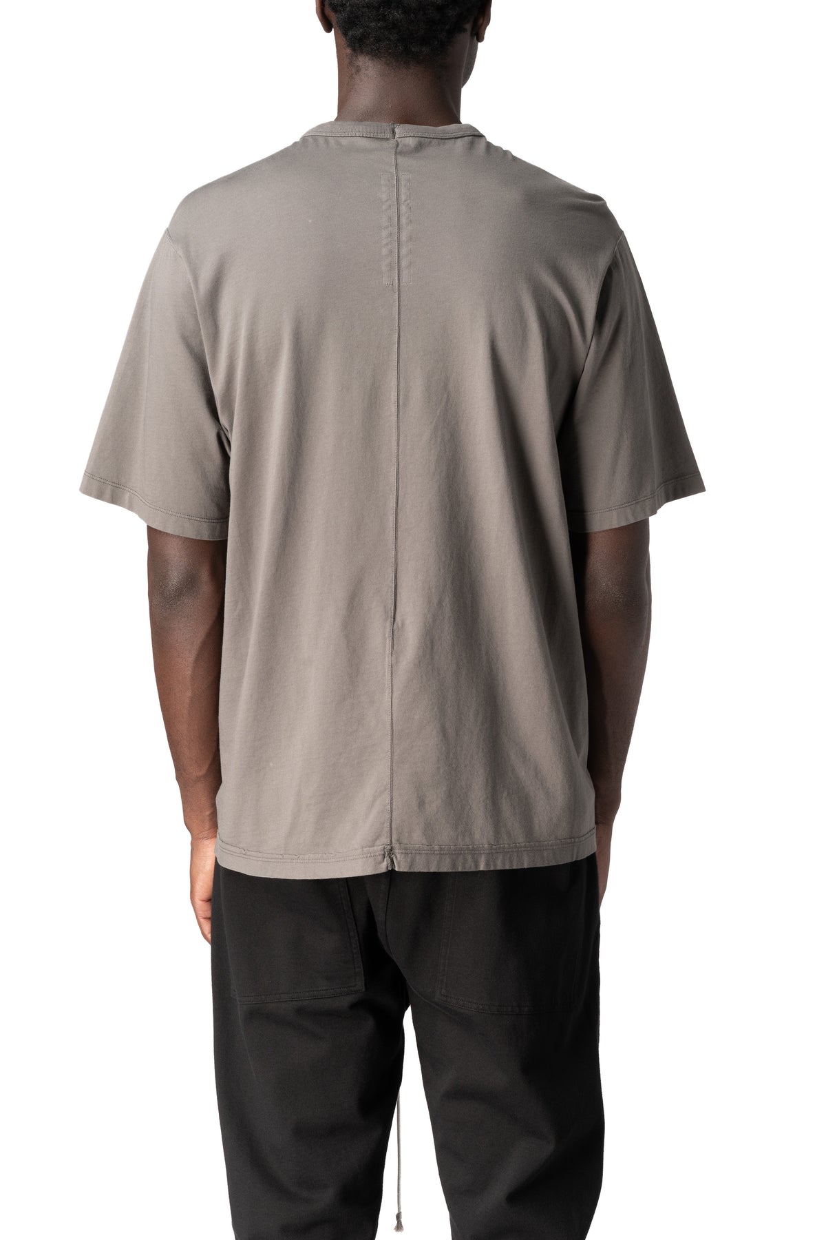 Rick Owens DRKSHDW | AW26 - Brad T Knit T-Shirt, Gravel DU02F6254RNP