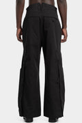 Wide pleated pants