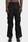 Wide pleated pants