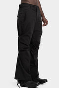 Wide pleated pants