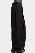 Oversized pleated pants