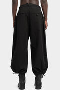 Oversized pleated pants