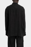 Embroidered aged tunic