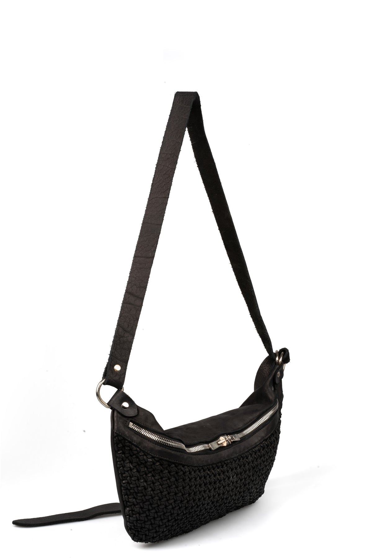 Braided leather bag | Q10M_WO02