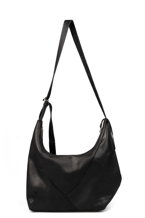 Werkschwarz | AW26 - Leather Shoulder Bag, shot on table