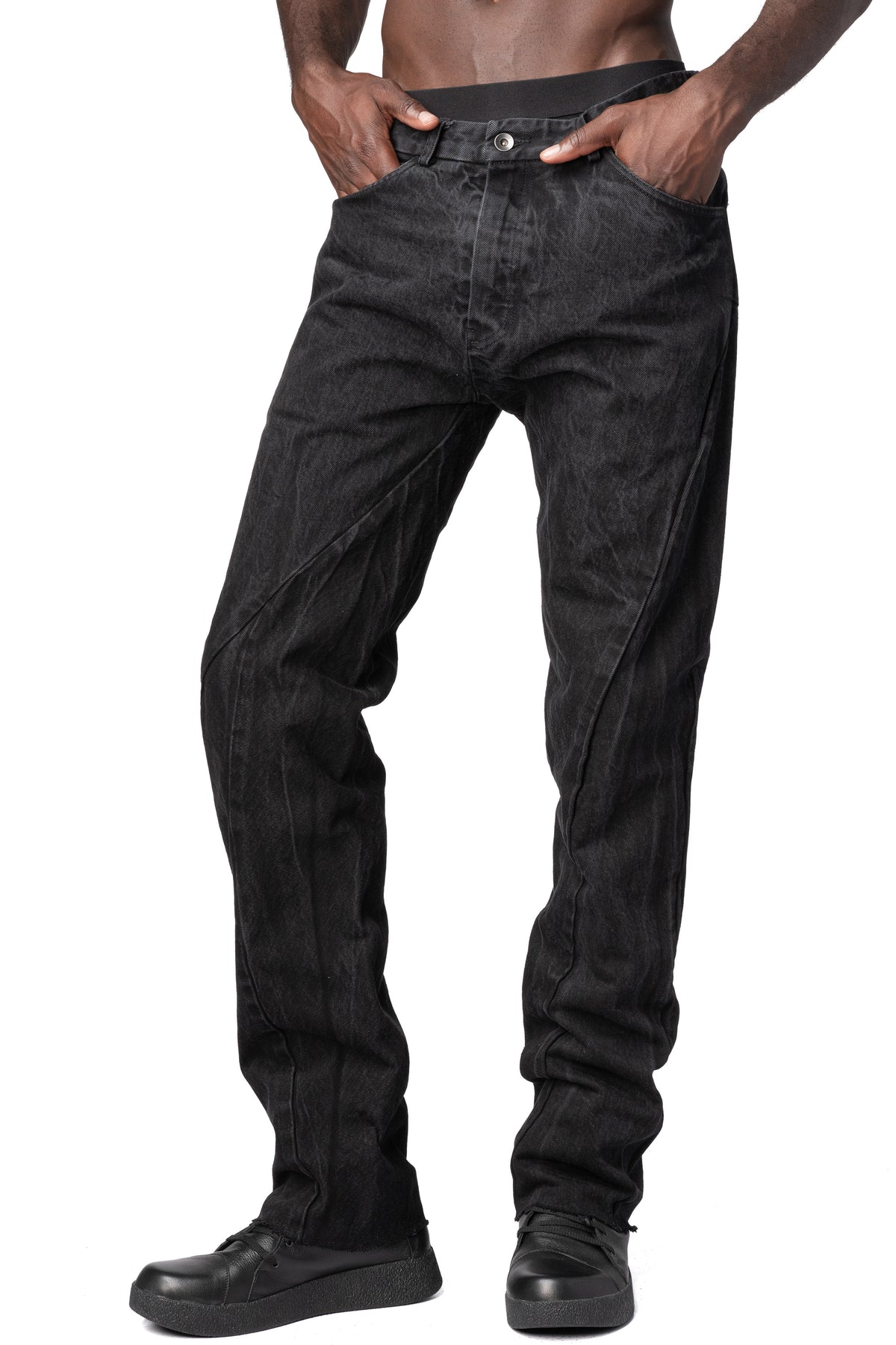 LEB Leon Emanuel Blanck | AW26 - Tevere denim worker pants, K03-WP-TD