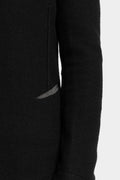 Buttoned up wool blend jacket