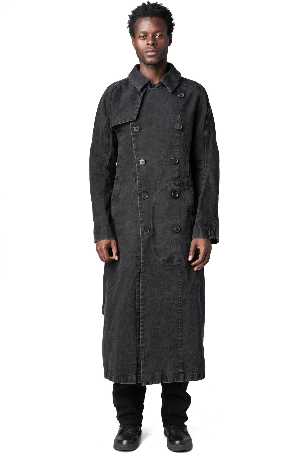 LEB Leon Emanuel Blanck | AW26 - Tevere denim trench coat, K03-TC-TD