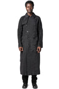 Tevere denim trench coat