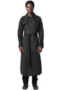 Tevere denim trench coat