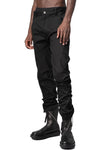 Cotton stretch twill slim pants