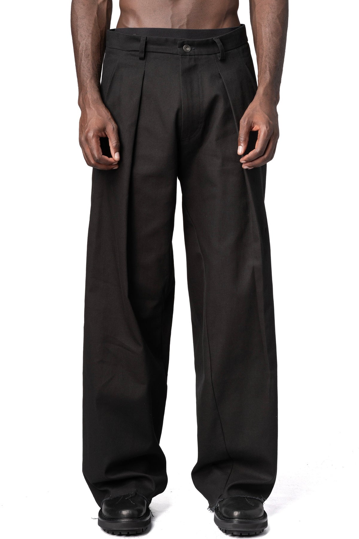 LEB Leon Emanuel Blanck | AW26 - Cotton canvas fold pants, K03-FOP-CC