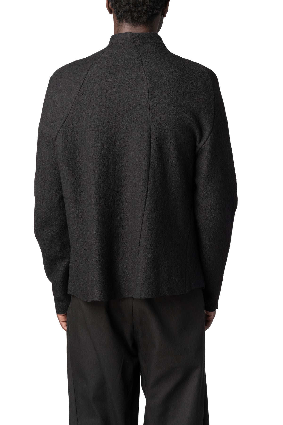 LEB Leon Emanuel Blanck | AW26 - Wool crepe zip sweater, K03-ZS-WC
