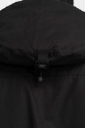 Short padded hooded jacket