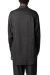 Printed cellulose PT shirt, Black