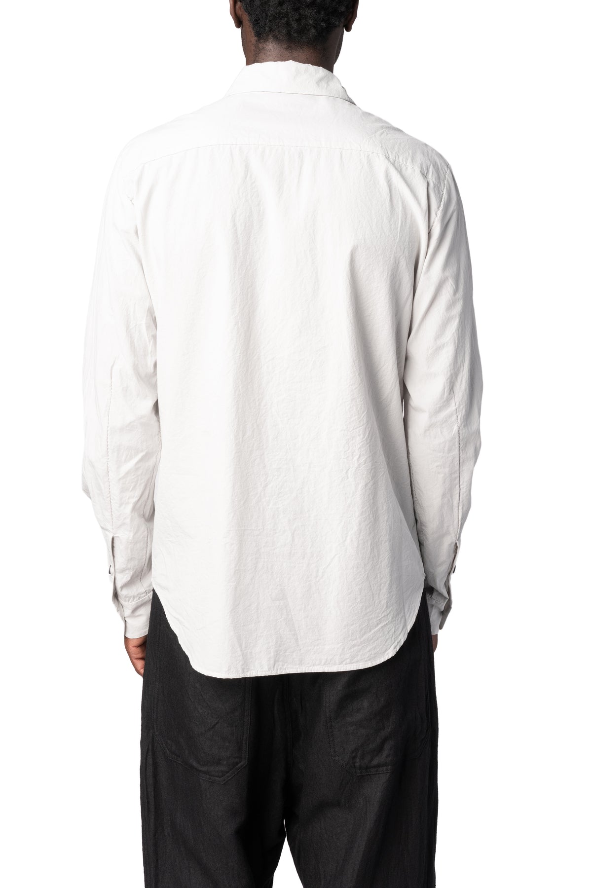 Forme D'Expression | AW26 - Slim sutured cotton shirt, Water US038