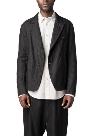 Forme D'Expression | AW26 - Cropped wool linen mess jacket, UG073