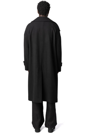Forme D'Expression | AW26 - High neck wool cashmere overcoat, HC022