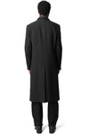Double breasted wool cashmere chester coat, Anthracite