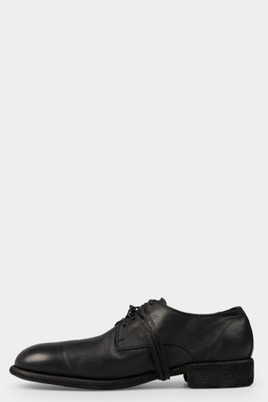 GUIDI 992X - Laced derbies / Black stitching, shot on table