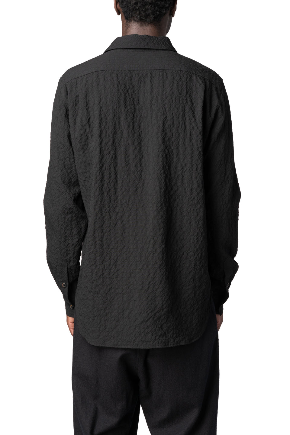 Wool pop shirt