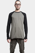 Thom/Krom | SS24 - Block color long sleeve tee, Ivy green